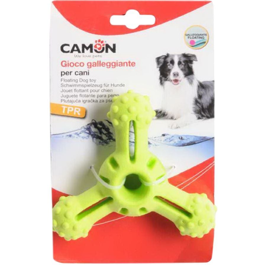 Іграшка для собак Camon бумеранг, з термопластичної гуми, 11 см, в асортименті - фото 1
