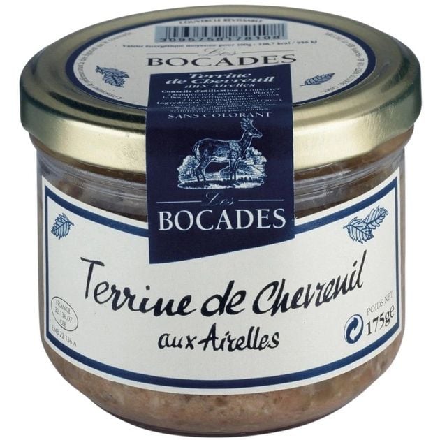 Террін Les Bocades з оленини з журавлиною 175 г - фото 1