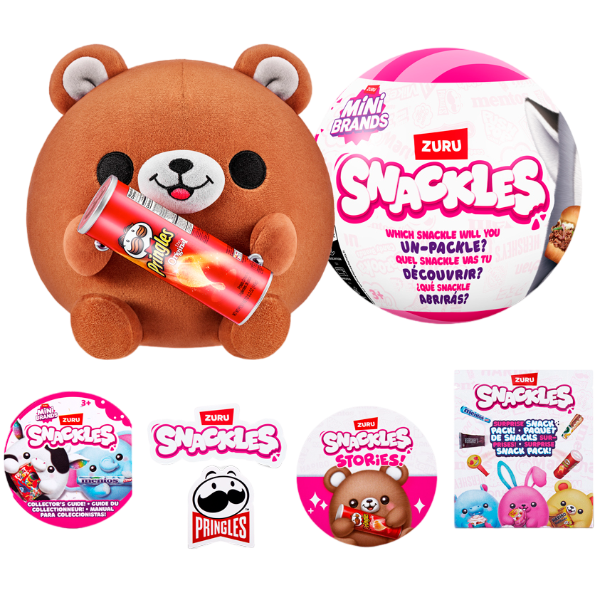 Мягкая игрушка-сюрприз Snackle-E2 Mini Brands (77510E2) - фото 1