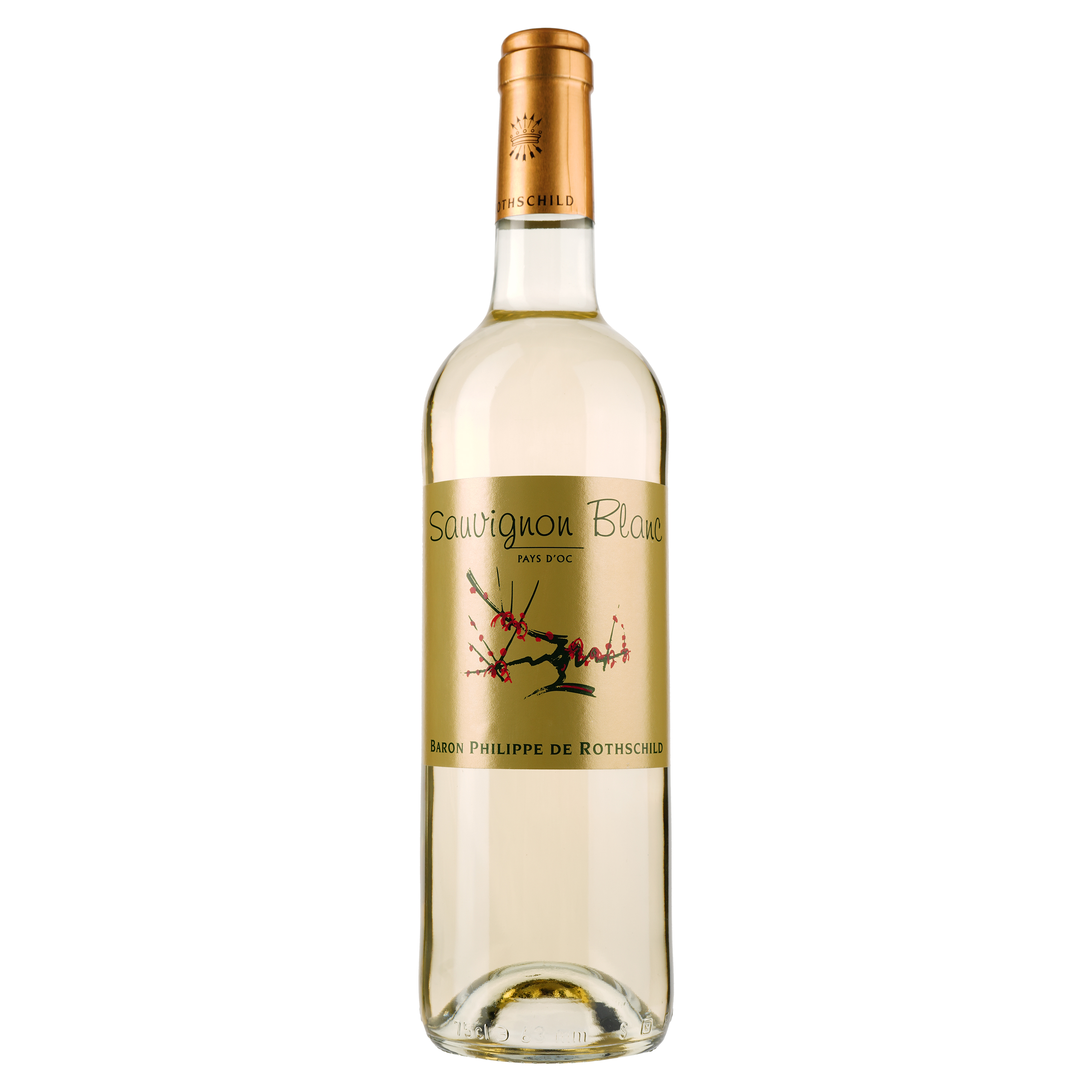 Вино Baron Philippe de Rothschild Sauvignon Blanc, белое, сухое, 12%, 0,75 л - фото 1