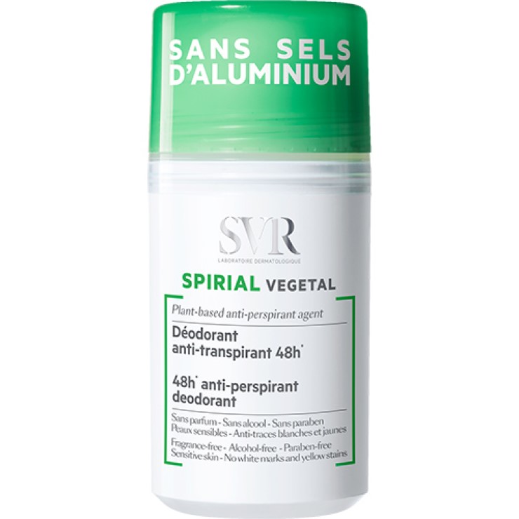 Фото - Дезодорант SVR -антиперспірант  Spirial Vegetal без солей алюмінію, 50 мл 