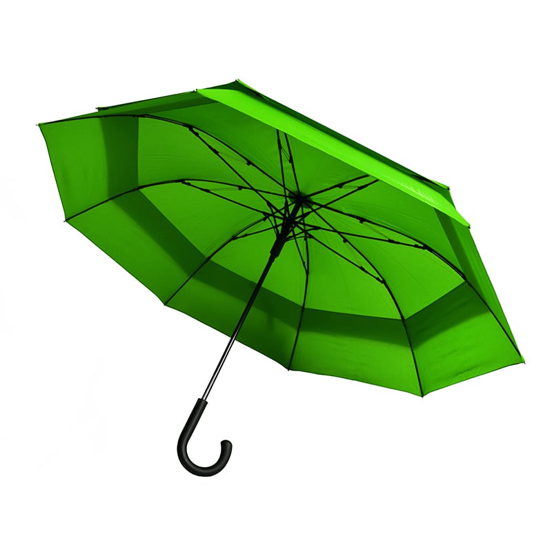 Большой зонт-трость Line art Family, зеленый (45300-9) - фото 1