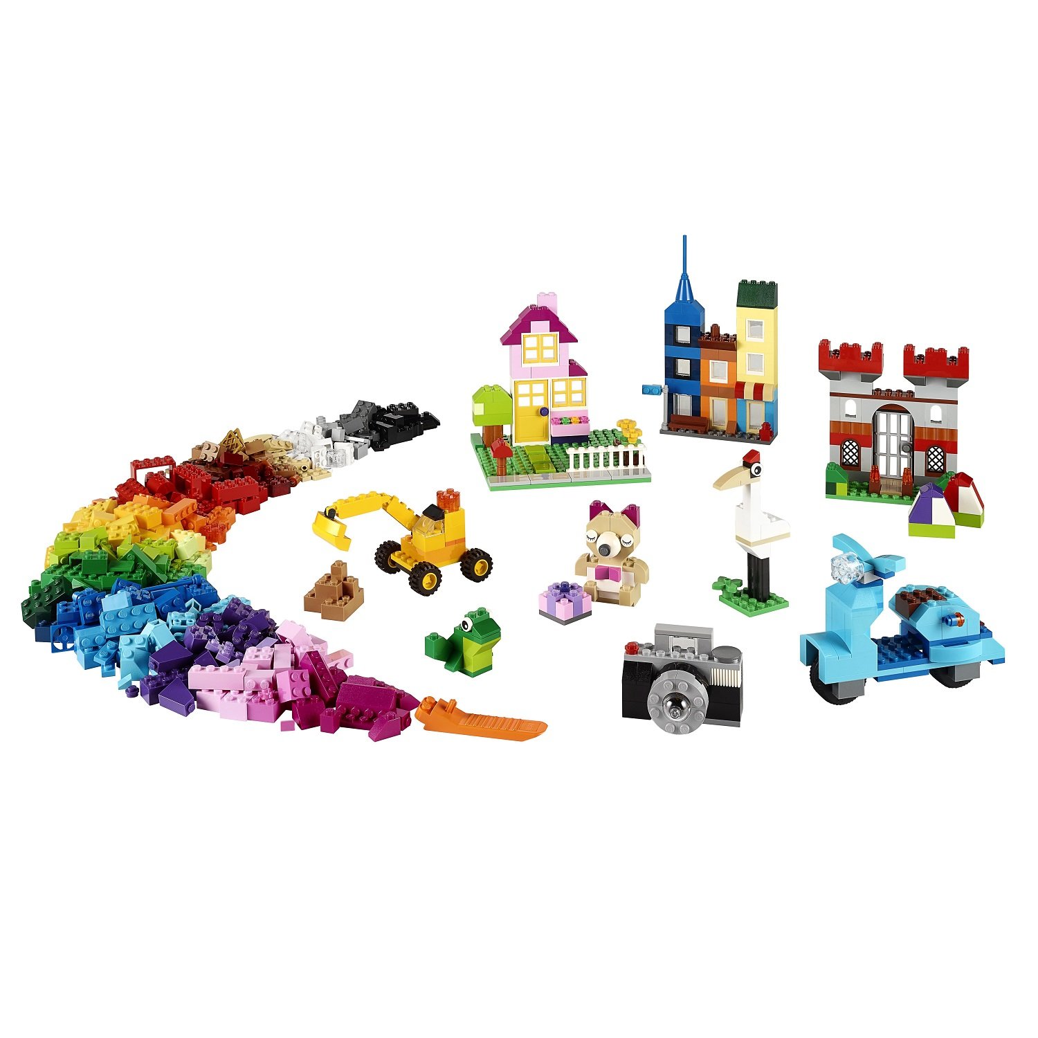 Конструктор LEGO Classic Большой набор для творчества, 790 деталей (10698) - фото 4