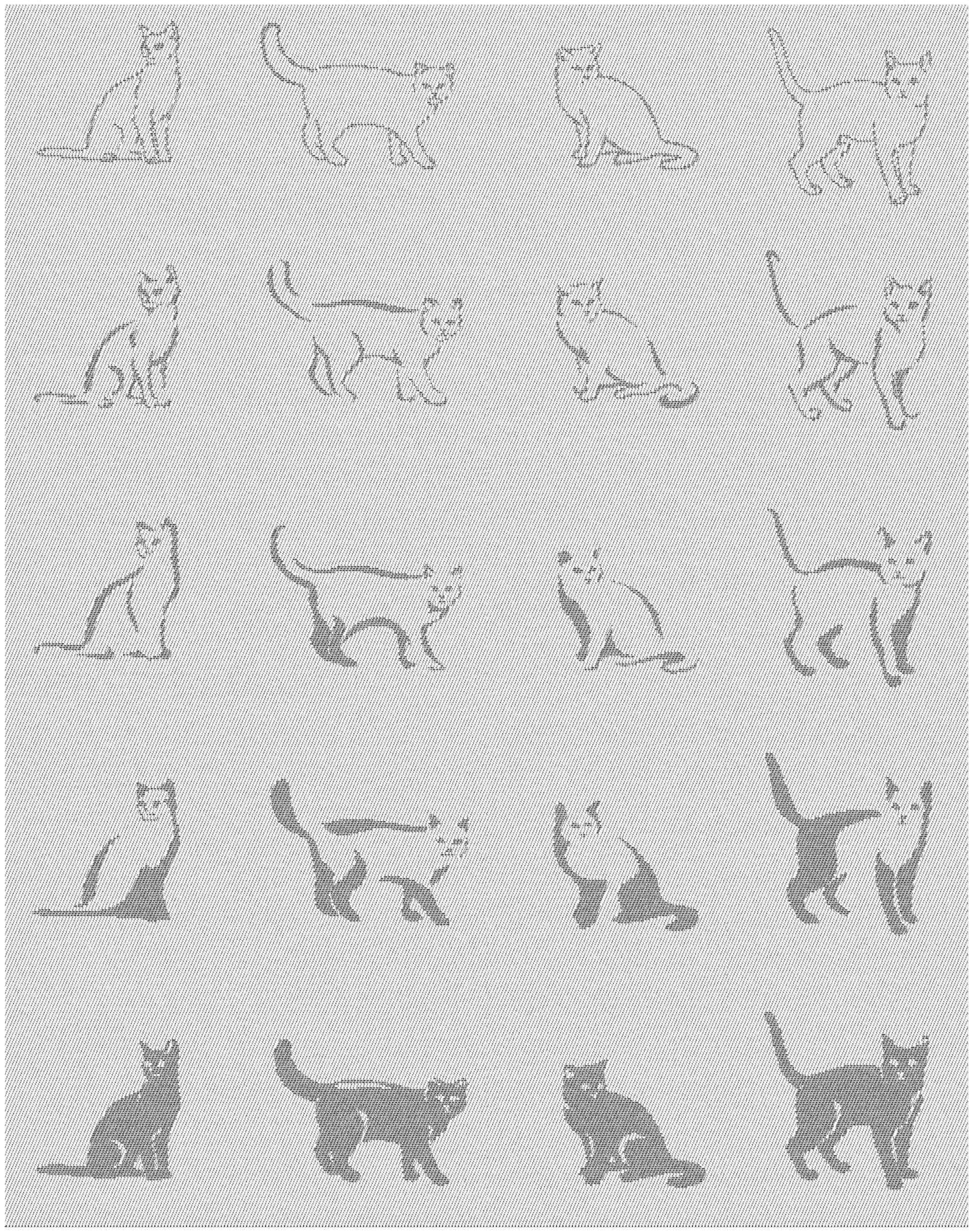 Плед LightHouse Cats, 200х140 см, серый (2200000552099) - фото 5