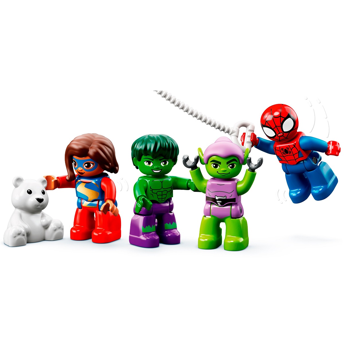 Конструктор LEGO DUPLO Человек-паук и друзья, приключения на ярмарке, 41 деталь (10963) - фото 4