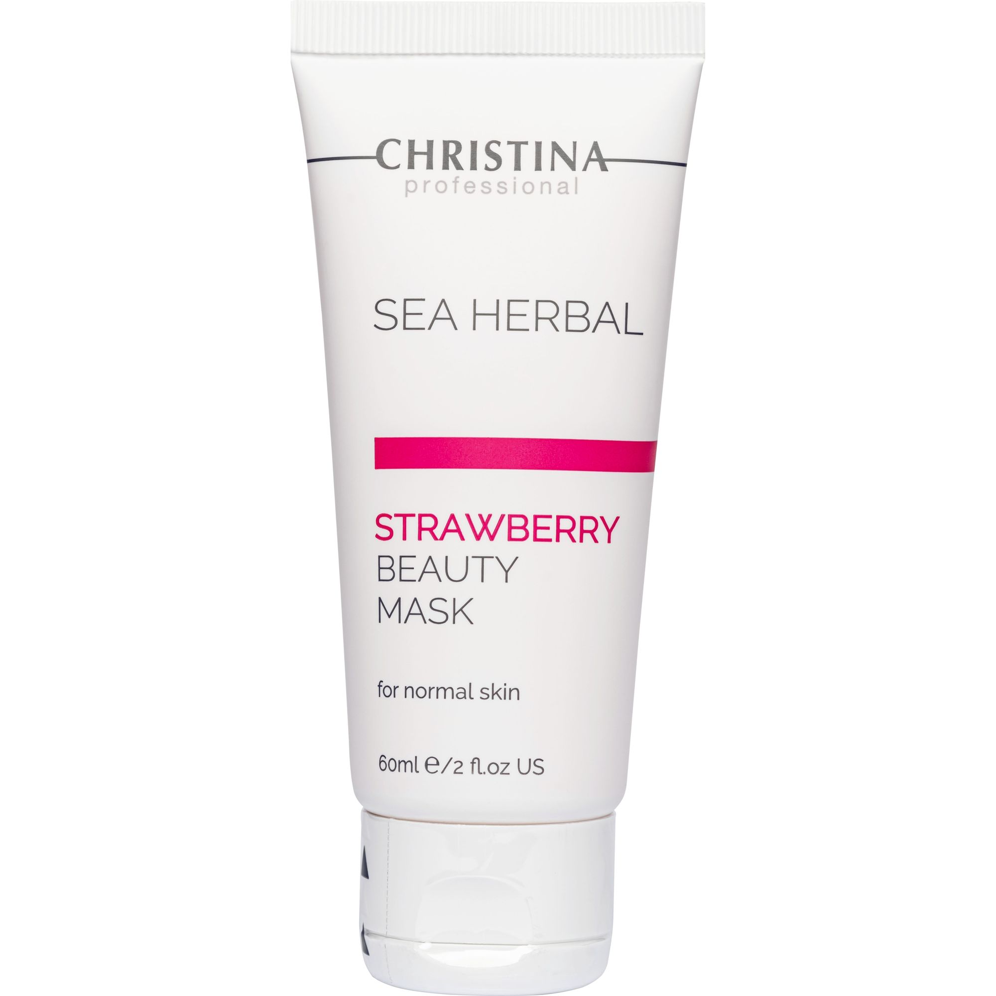 Клубничная маска красоты для нормальной кожи Christina Sea Herbal Strawberry Beauty Mask 60 мл - фото 1