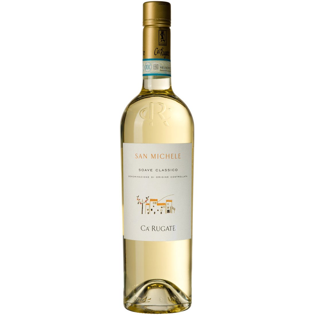 Вино Ca' Rugate San Michelle Soave Classico DOC 2022 біле сухе 0.375 л - фото 1