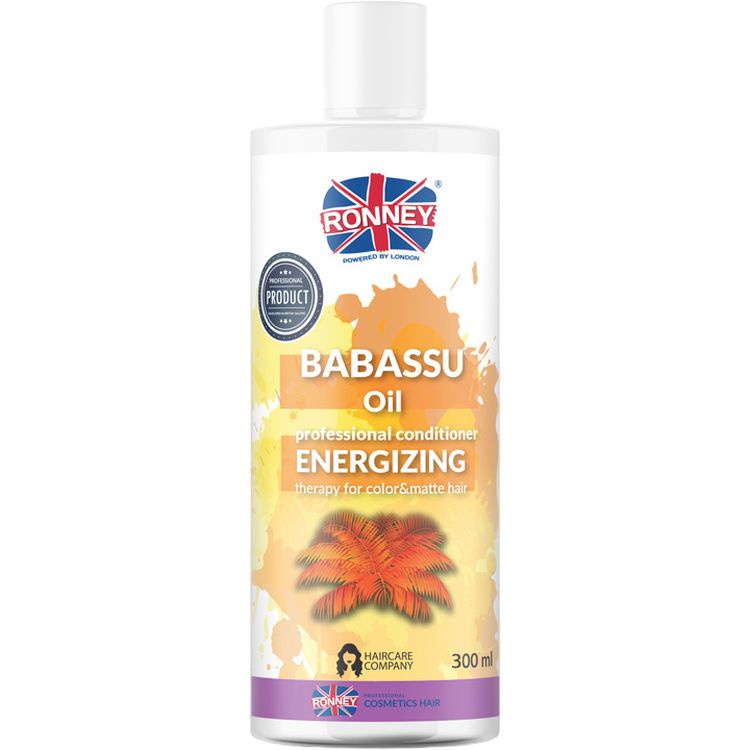 Кондиционер для окрашенных волос Ronney Professional Babassu Oil Energizing 300 мл - фото 1