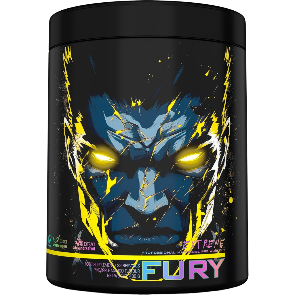 Передтренік Genius Nutrition Fury extreme Pineapple-mango 400 г - фото 1