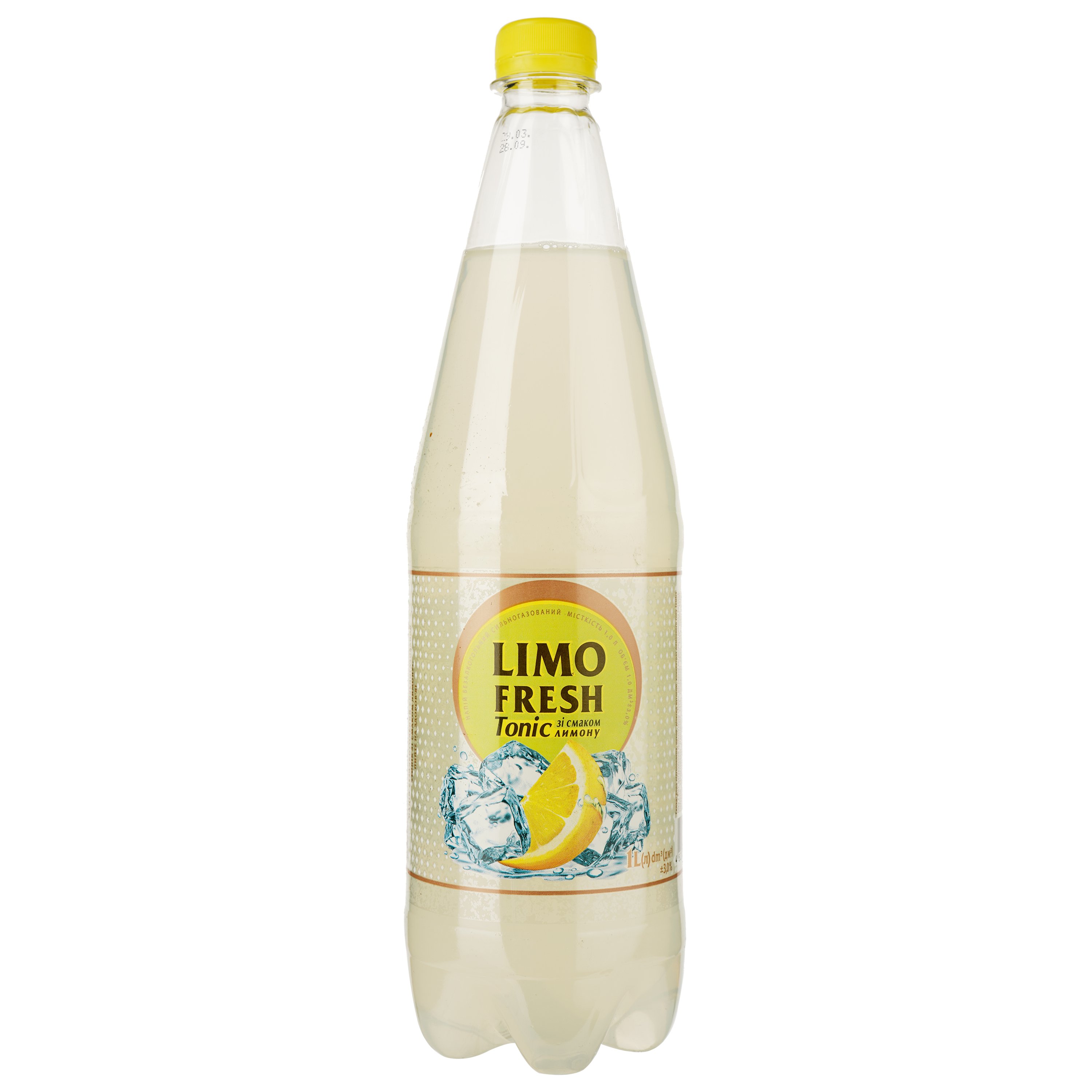 Напій Limofresh Tonic зі смаком лимону безалкогольний 1 л - фото 1