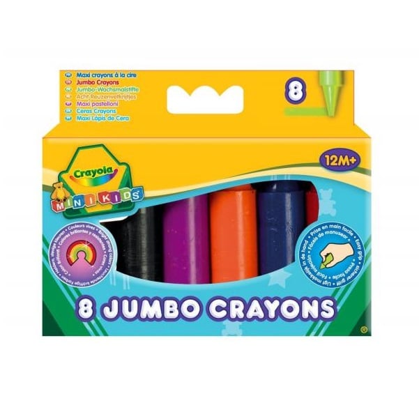 Восковые мелки Crayola. для самых маленьких, 8 шт. (81-0080) - фото 1