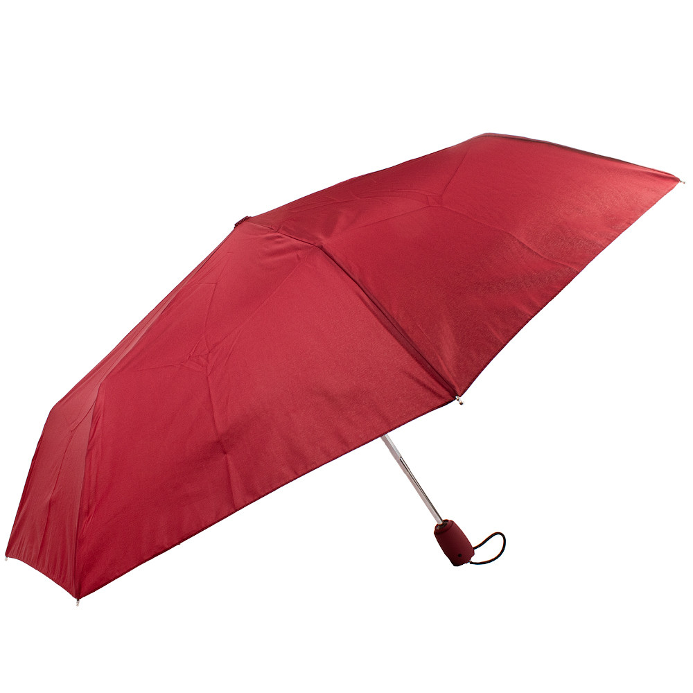 Женский складной зонтик полуавтомат Fare бордовый - фото 2