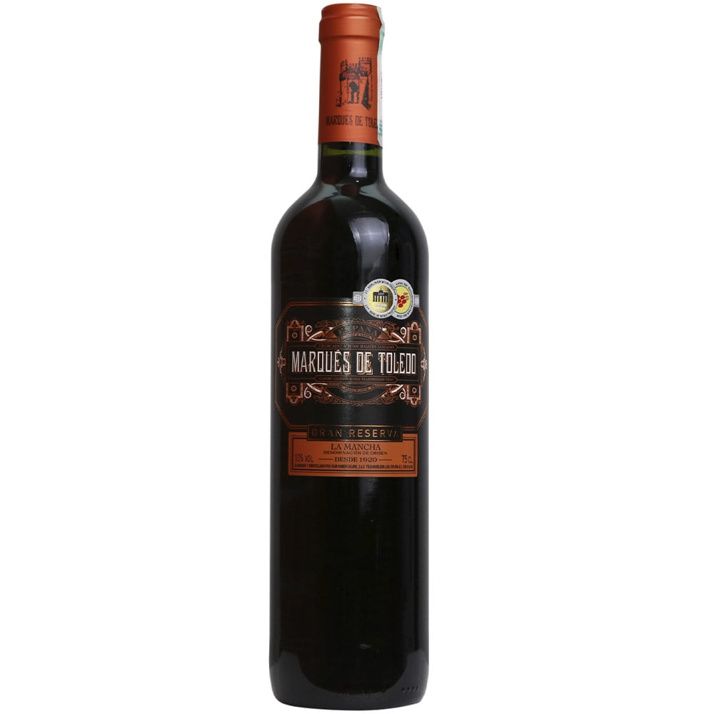 Вино Marques de Toledo Gran Reserva красное сухое 0.75 л - фото 1