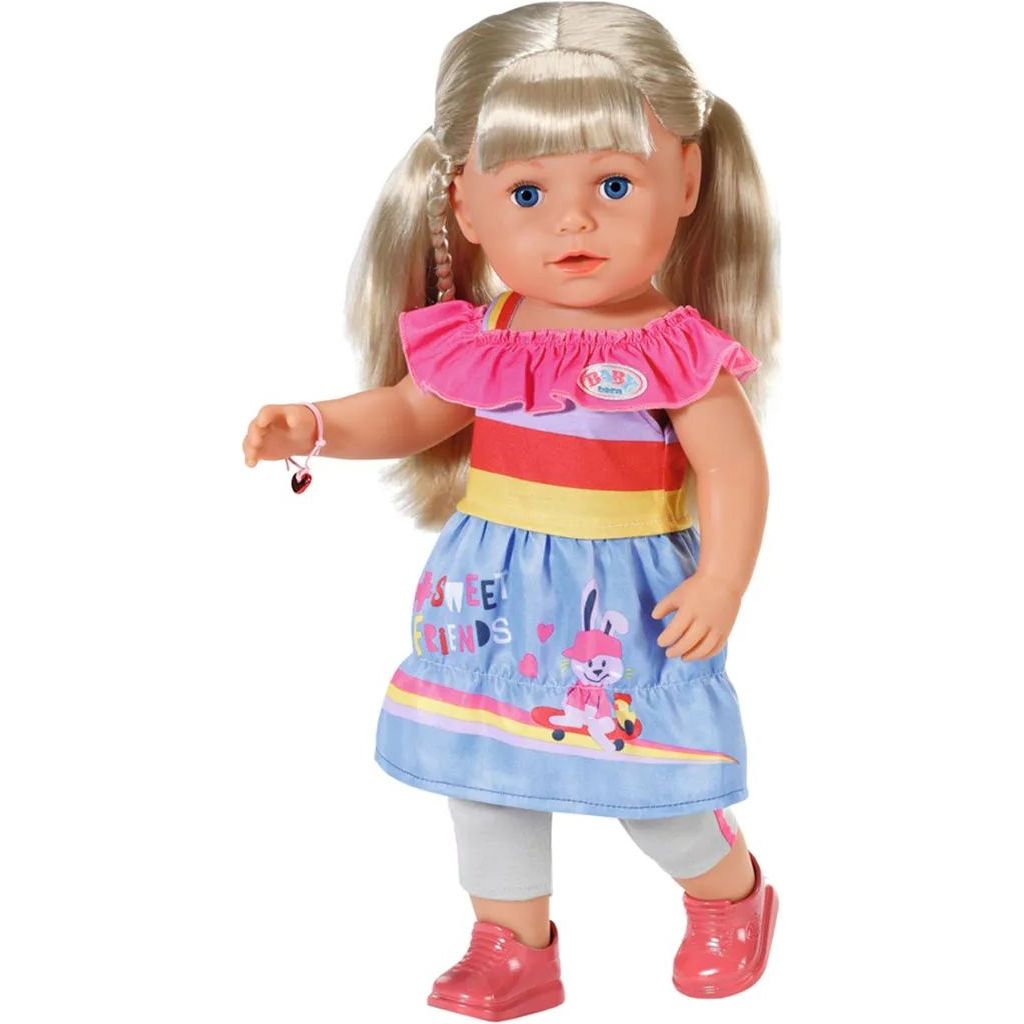 Кукла Baby Born Нежные объятия Модная сестричка, 43 см, с аксессуарами (830345) - фото 1