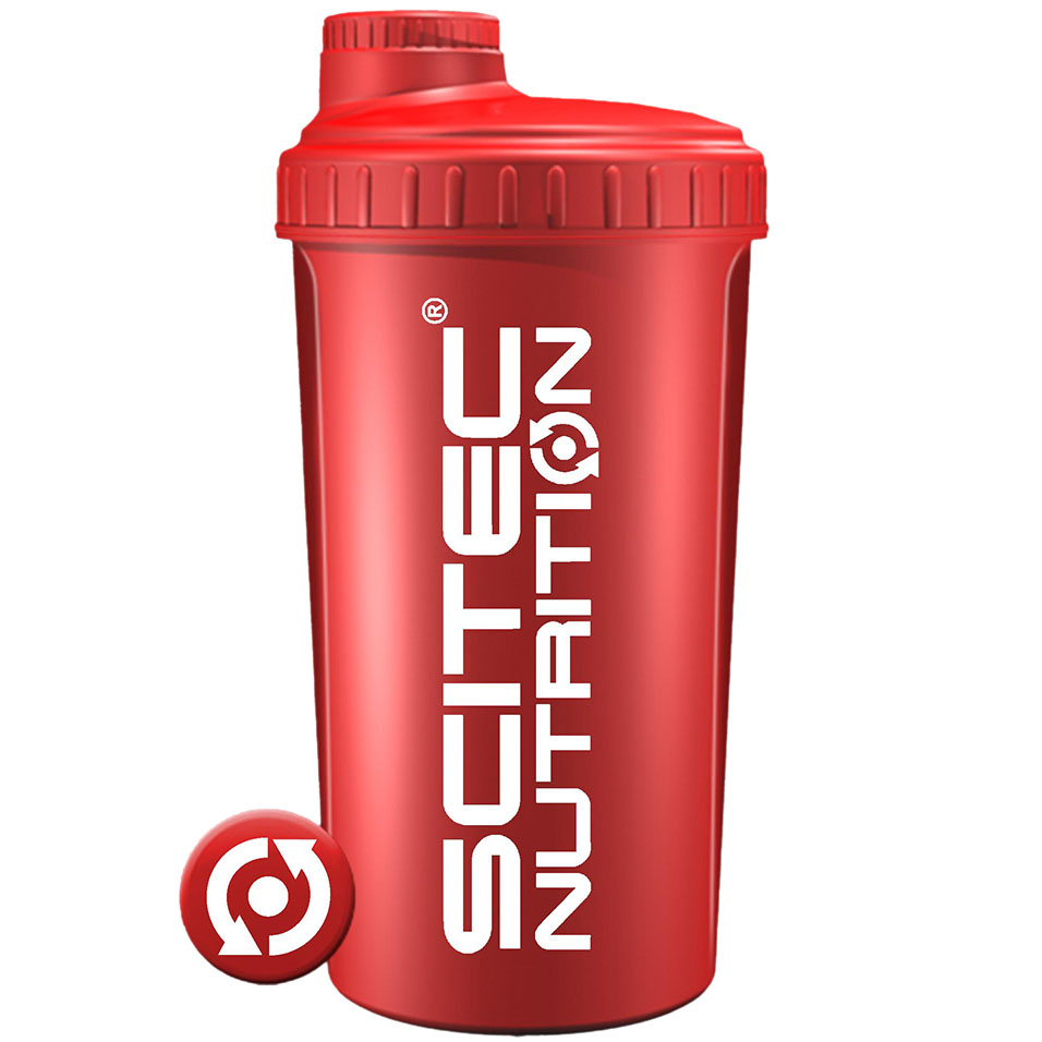 Шейкер Scitec Nutrition Shaker New red 700 мл (94080010300) - фото 1