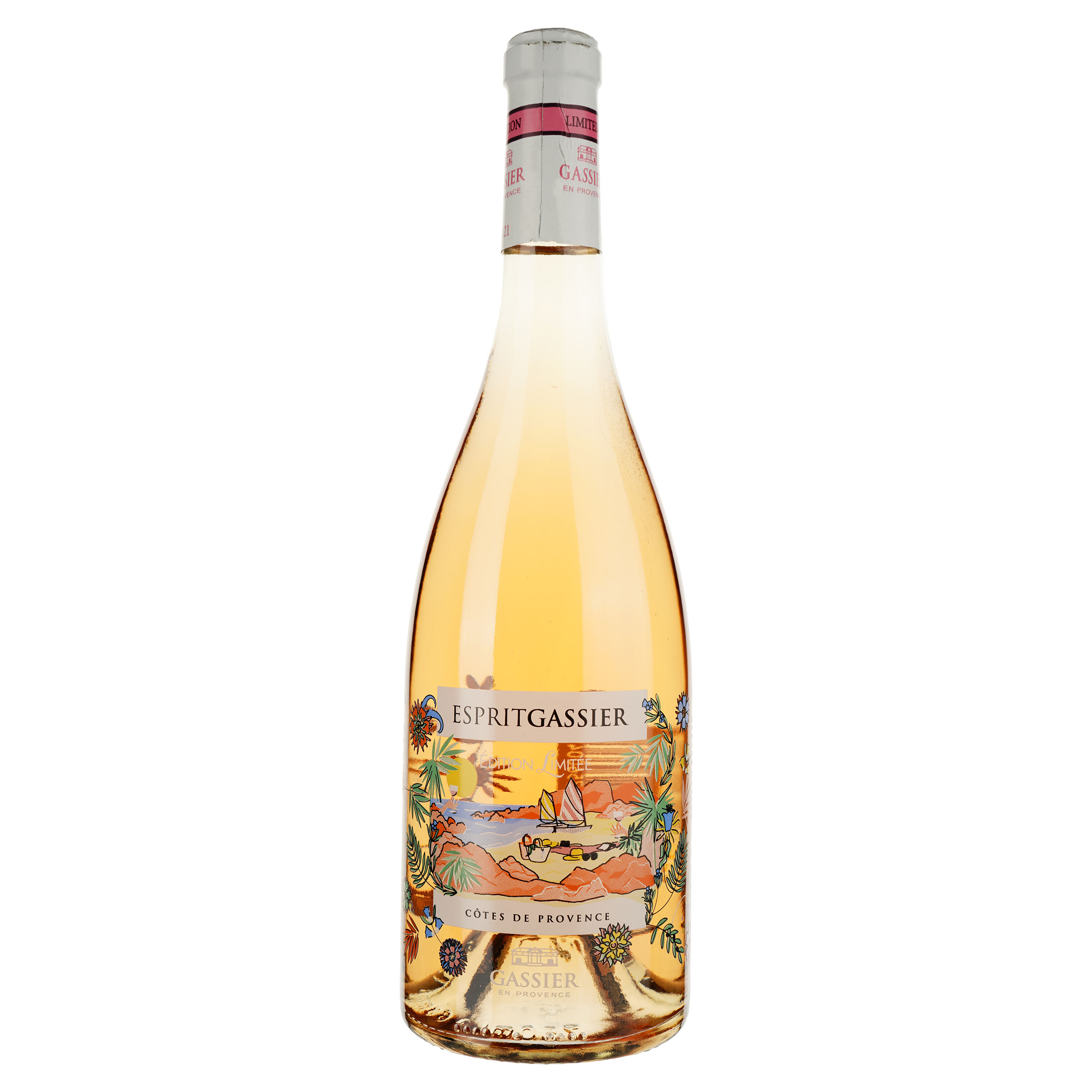 Вино Chateau Gassier Esprit de Gassier rose, 13%, 0,75 л (720139) - фото 1