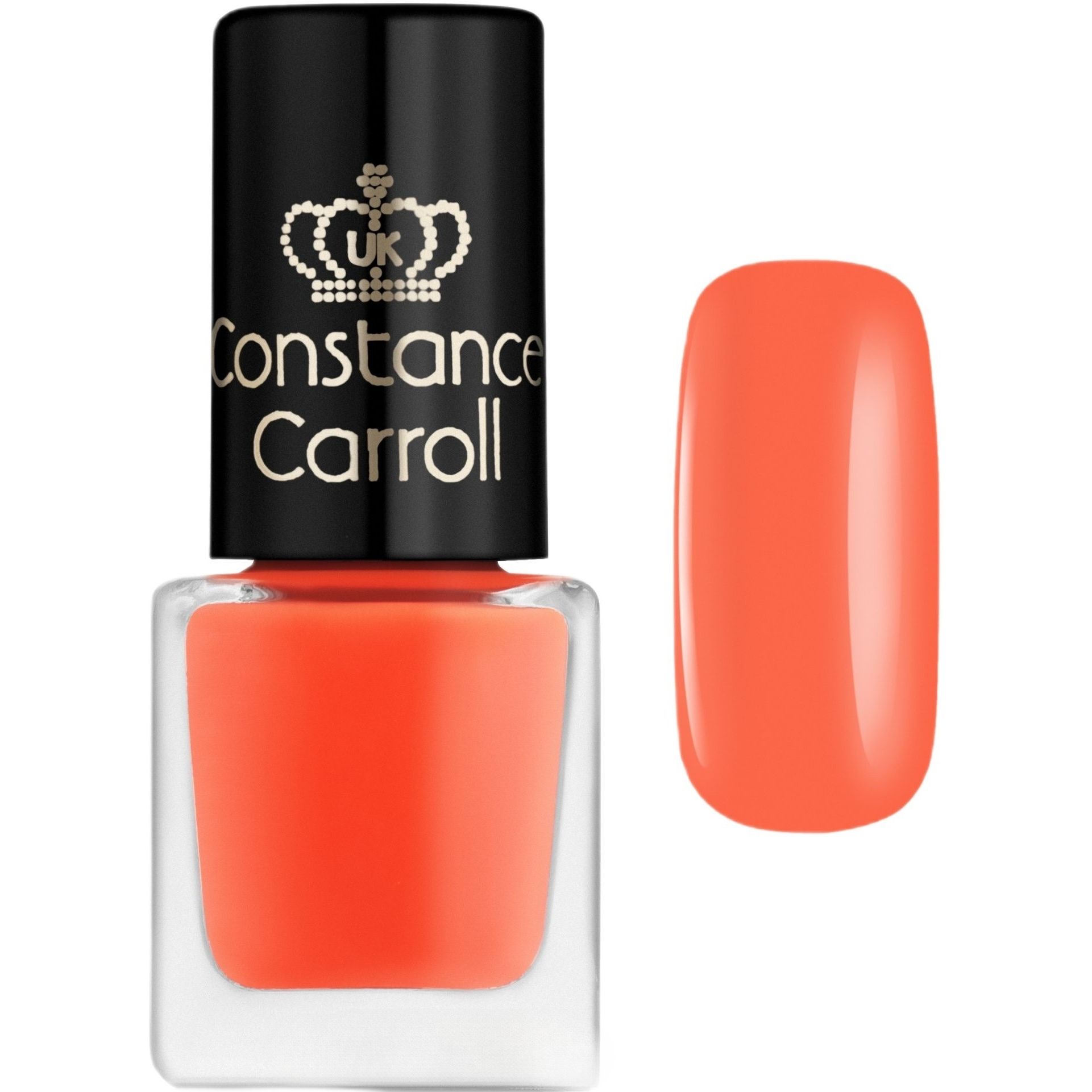 Лак для нігтів Constance Carroll Mini Vinyl Nail Polish відтінок 75 (Neon Orange) 6 мл - фото 1