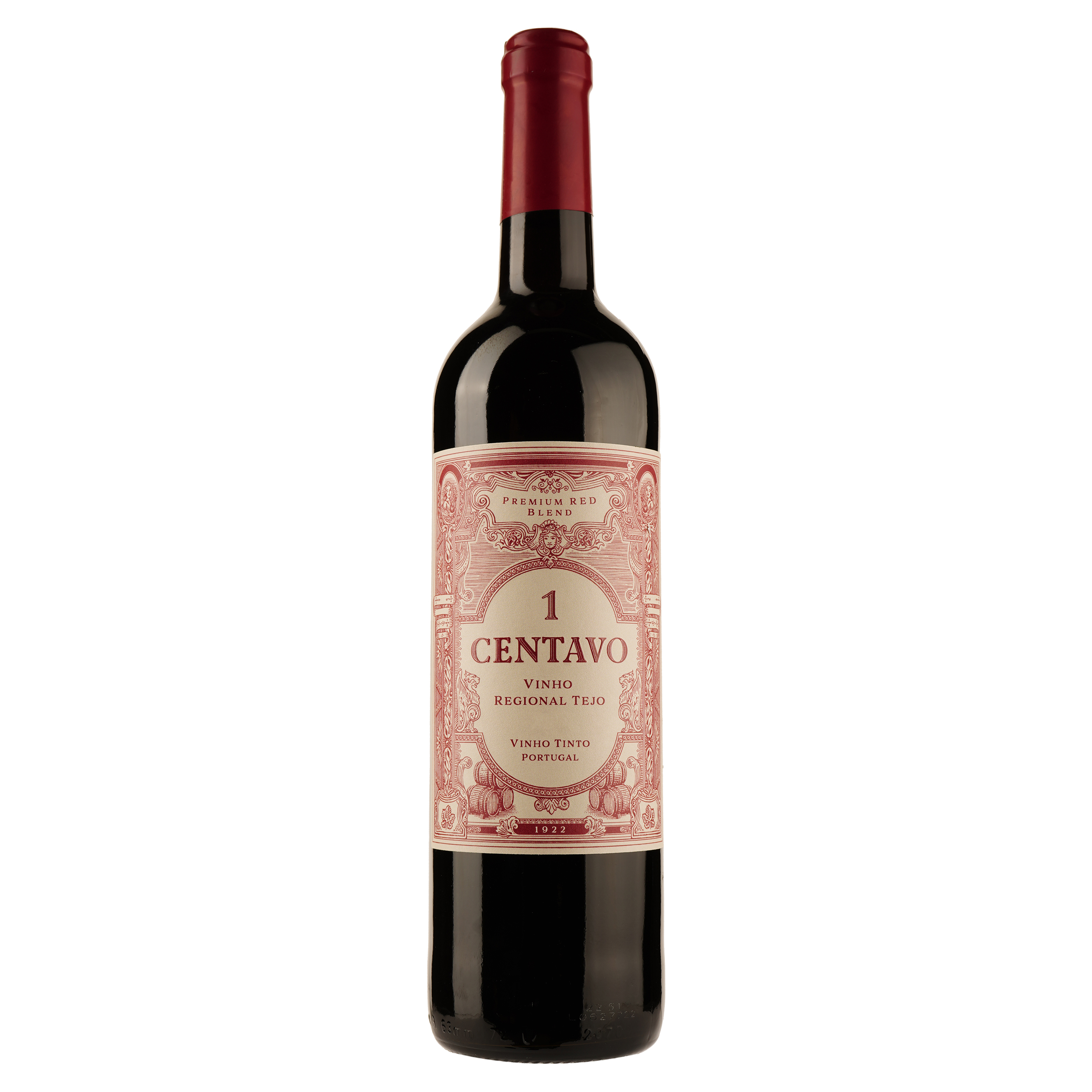 Вино Ravasqueira 1 Centavo Tinto, червоне, сухе, 0,75 л - фото 1