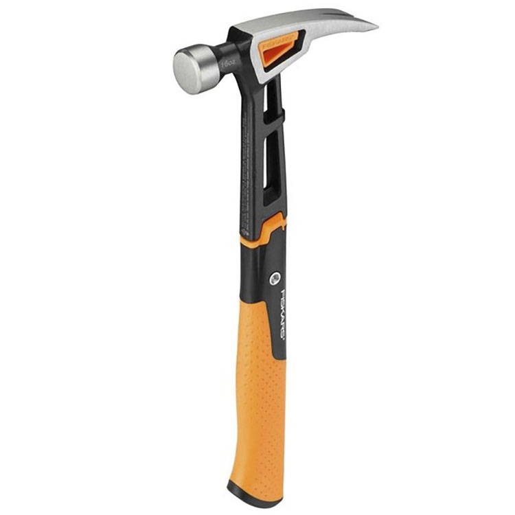 Молоток Fiskars IsoCore M 16oz / 13.5 " (1020213) - фото 1