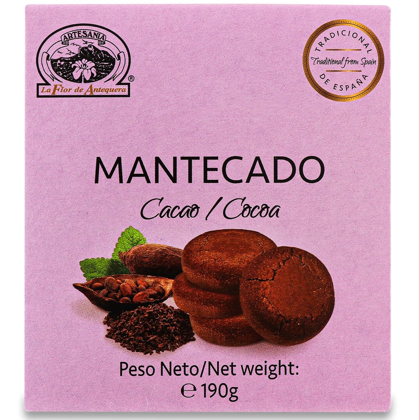 Печиво La Flor de Antequera Мантекадо какао (877894) - фото 1
