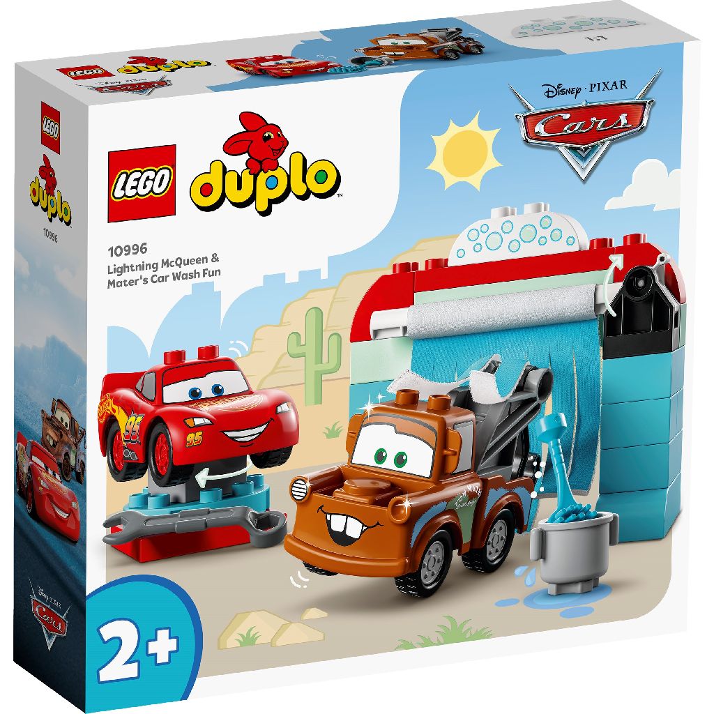 Конструктор LEGO DUPLO Disney TM Розваги Блискавки МакКвіна й Сирника на автомийці, 29 деталей (10996) - фото 2