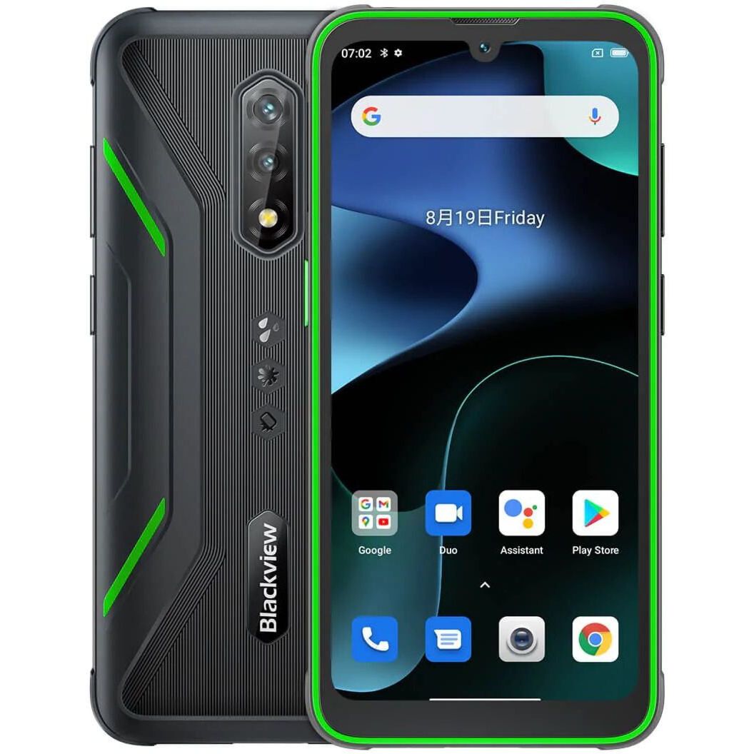 Смартфон Blackview BV5200 4/32Gb NFC Green - фото 1