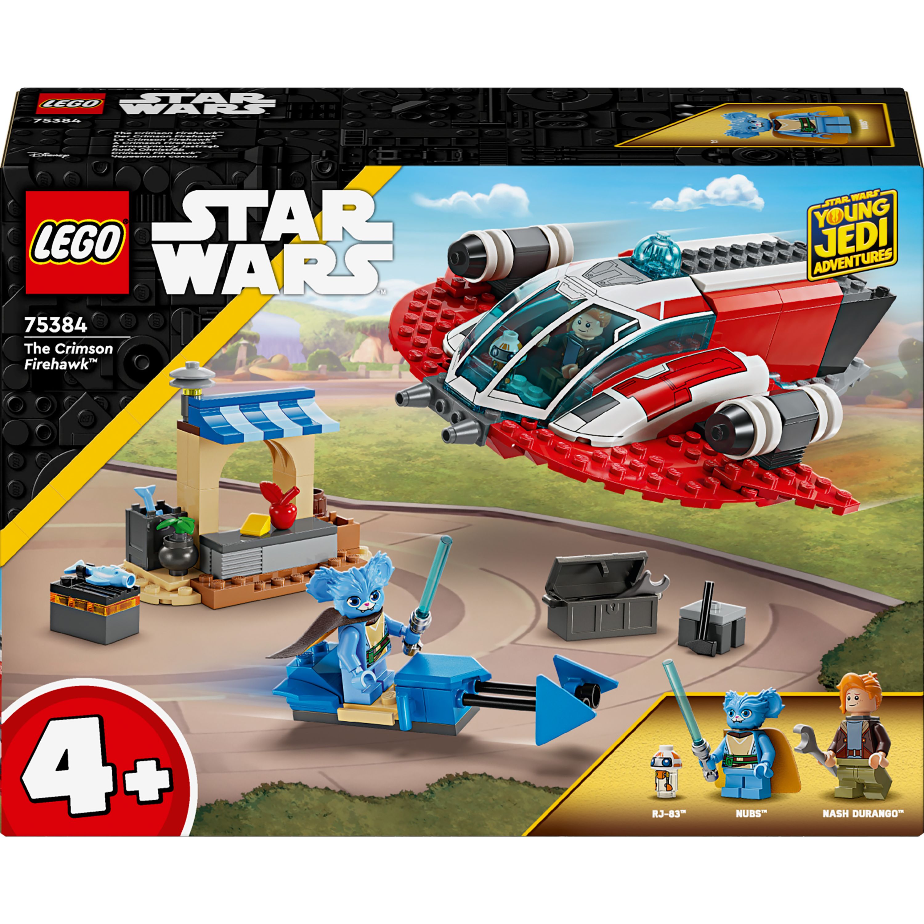 Конструктор LEGO Star Wars Багряний вогняний яструб 136 деталі (75384) - фото 1