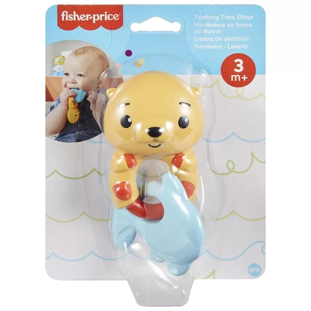 Погремушка-прорезыватель Fisher-Price Выдренок (HJW11) - фото 2