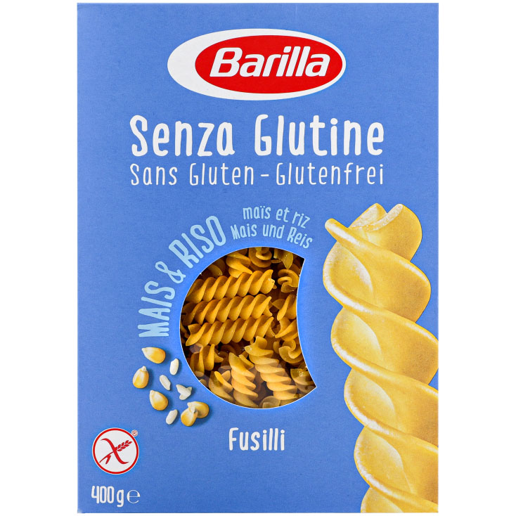 Макаронні вироби Barilla Fusilli Senza Glutine без глютену 400 г - фото 4