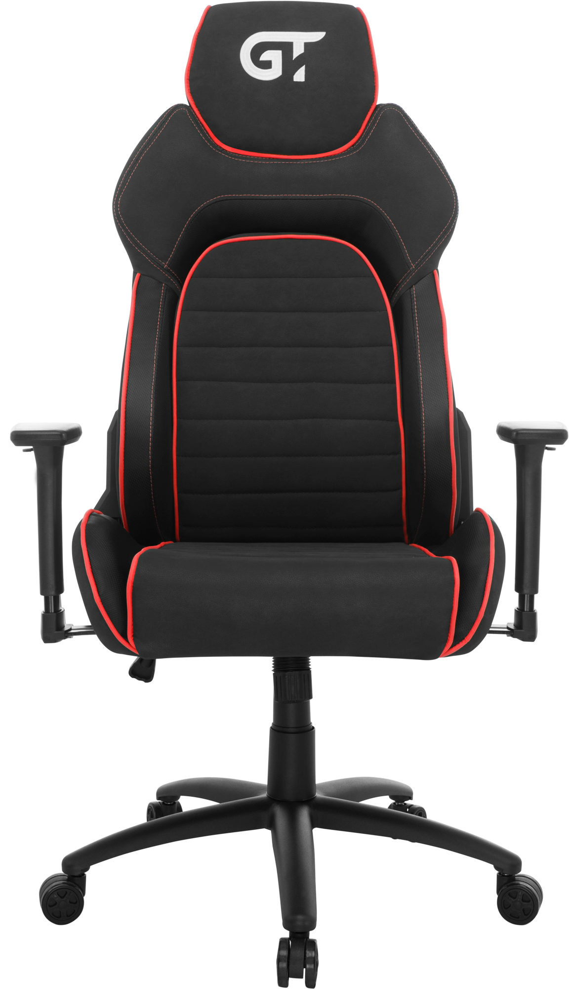Геймерское кресло GT Racer черное с красным (X-2569 Black/Red) - фото 2