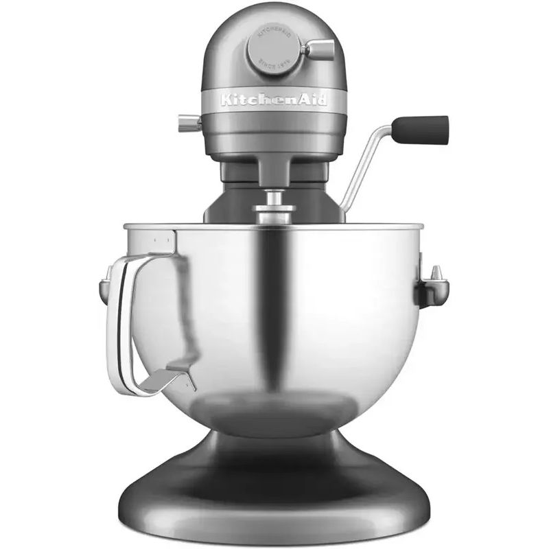 Планетарный миксер KitchenAid Artisan с подъемной чашей 5.6 л серебристый (5KSM60SPXECU) - фото 4