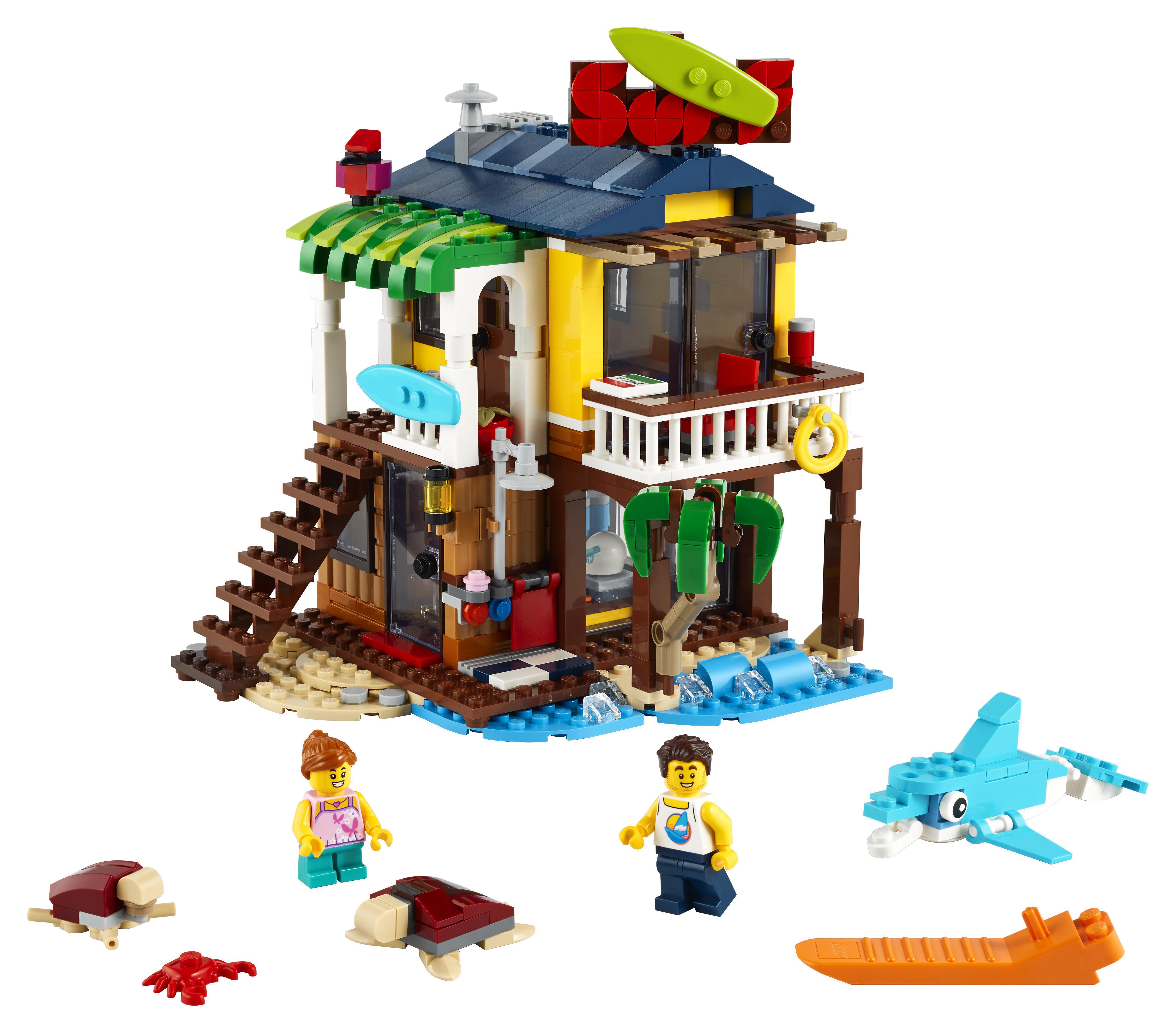 Конструктор LEGO Creator Пляжний будиночок серферів, 564 деталі (31118) - фото 3