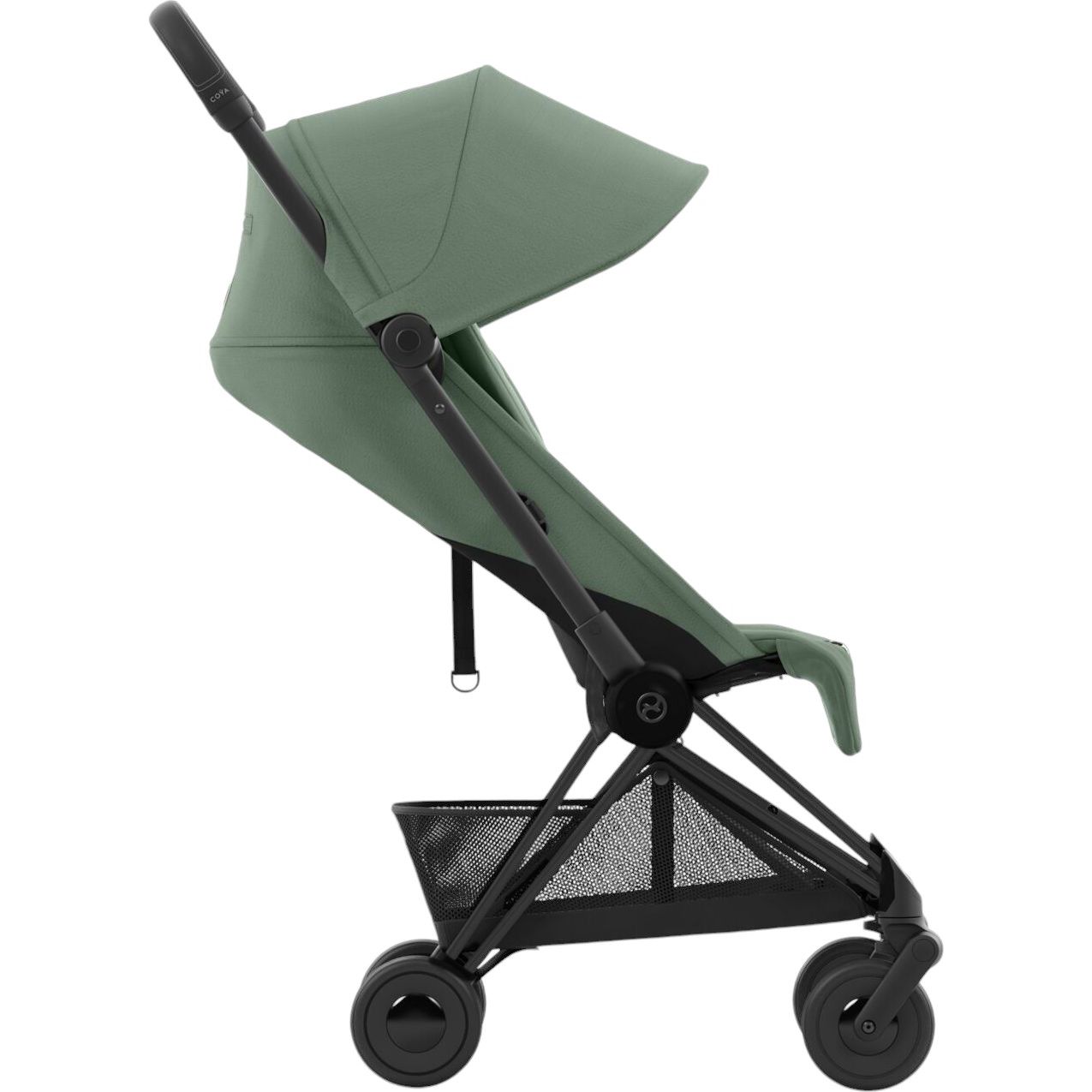 Прогулянкова коляска Cybex Coya Matt Black Leaf Green (522004355) - фото 4