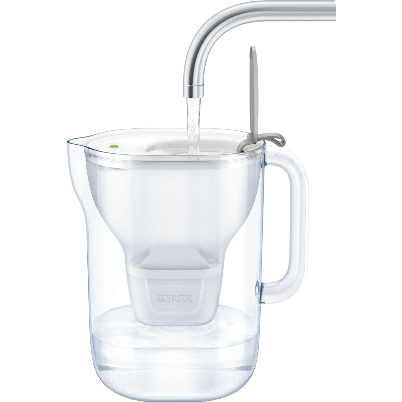 Фільтр-глечик Brita Style XL LED MXPro сірий 3.6 л (1052803) - фото 5