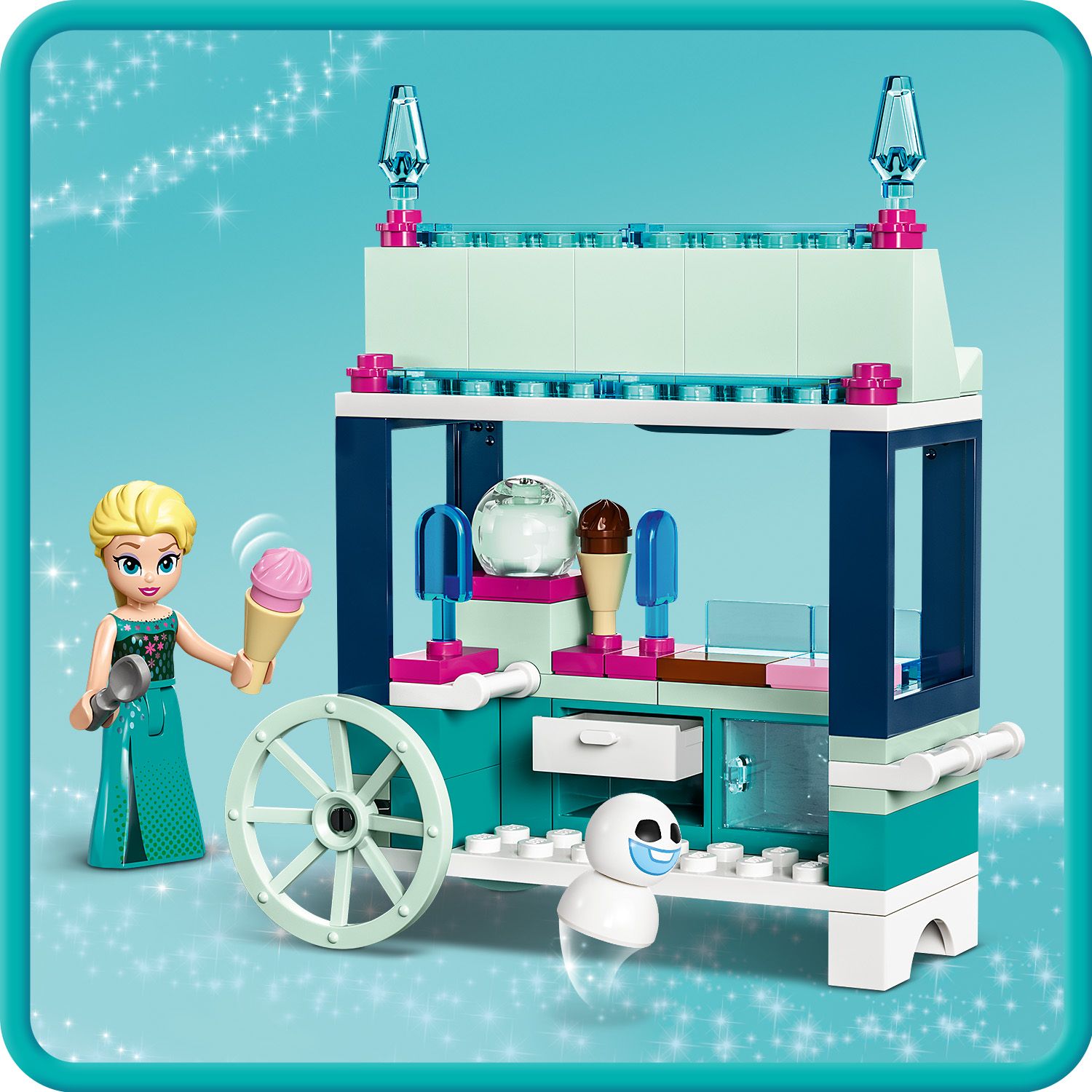 Конструктор LEGO Disney Princess Ледяное лакомство Эльзы 82 детали (43234) - фото 8