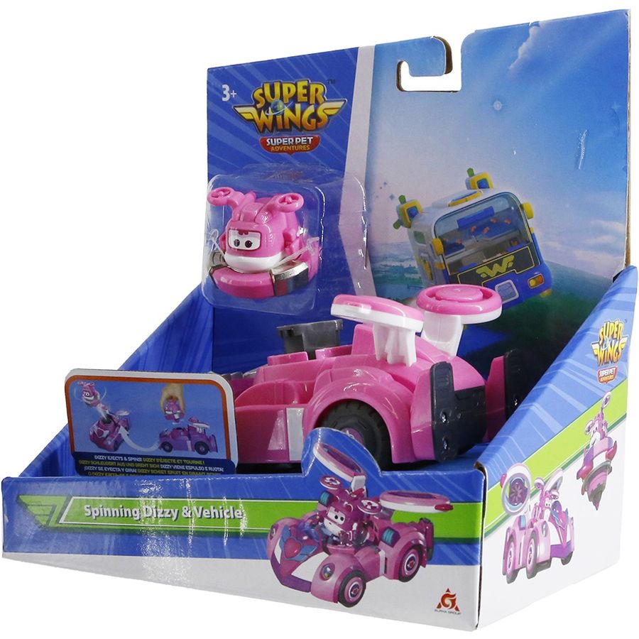 Игровой набор Super Wings Spinning Vehicle Диззи (EU770340) - фото 3