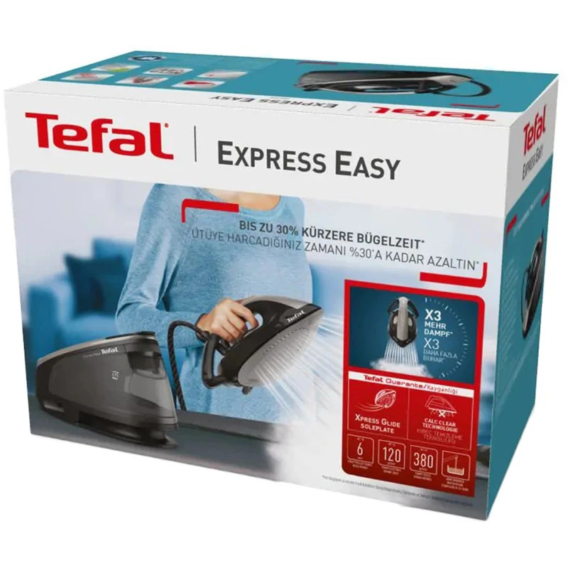 Утюг с парогенератором Tefal Express Easy SV6140E0 - фото 9