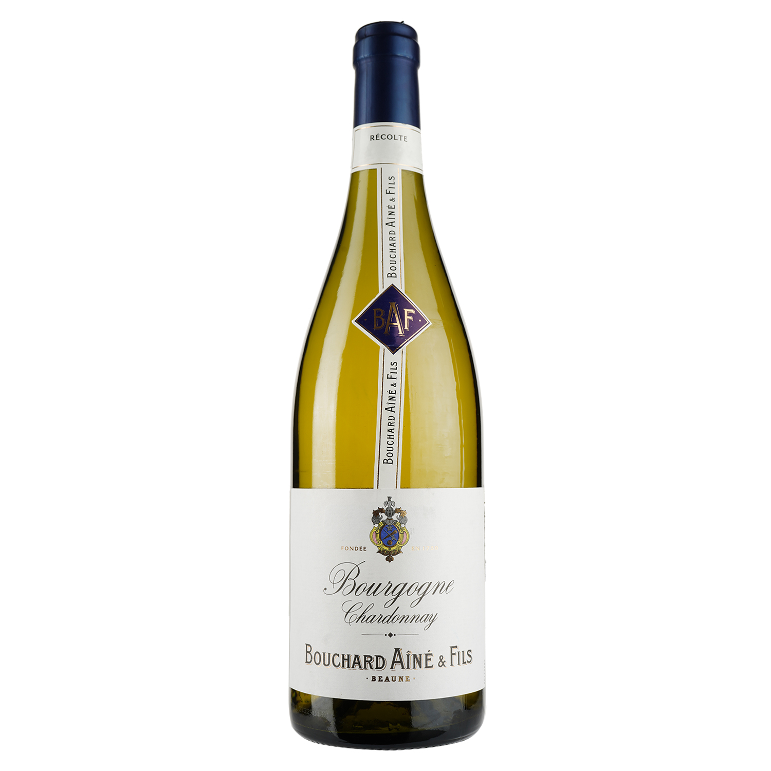Вино Bouchard Aine&Fils Bourgogne Chardonnay, белое, сухое, 12,5%, 0,75 л - фото 1