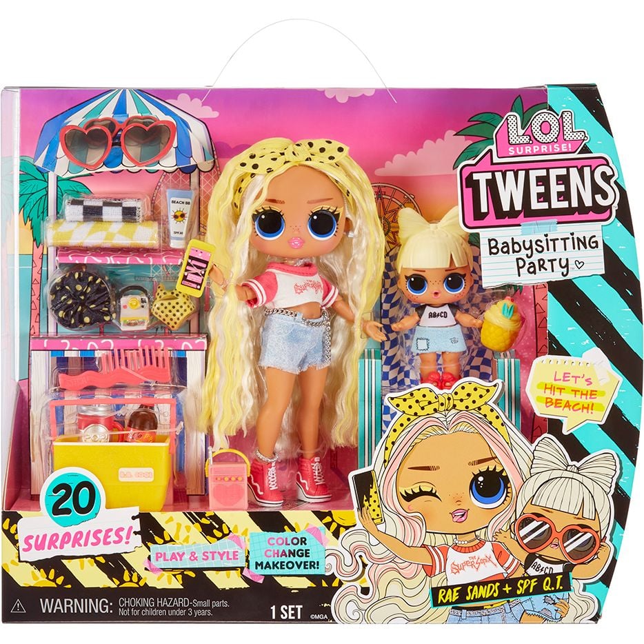 Игровой набор с куклой L.O.L. Surprise Tweens&Tots Рэй Сэндс и крошка, с аксессуарами (580492) - фото 8