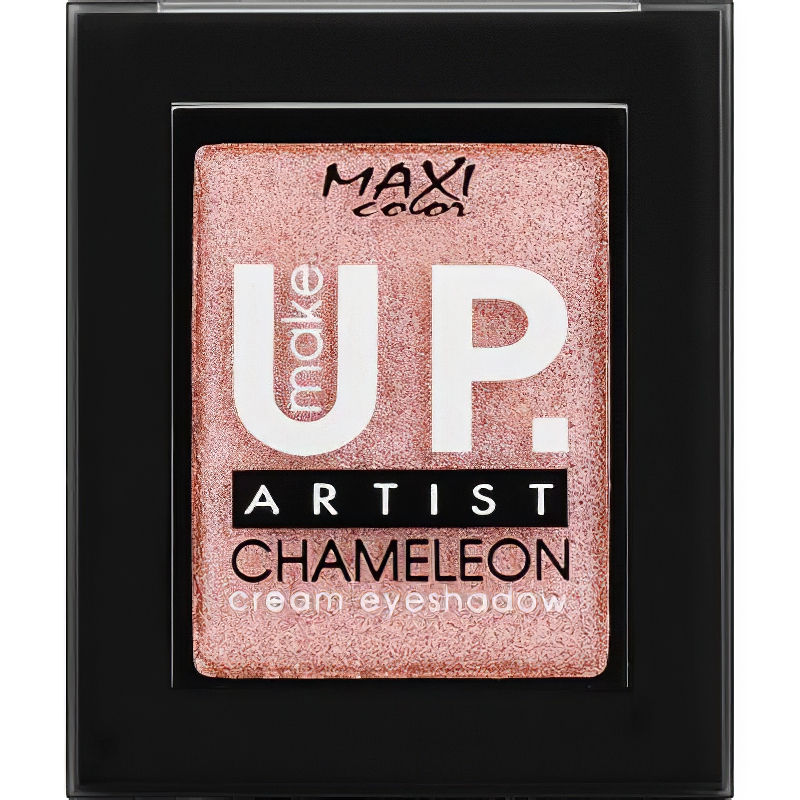 Тіні для повік Maxi Color Make Up Artist Chameleon Cream Eyeshadow відтінок 01 (Золота троянда) 3 г - фото 1