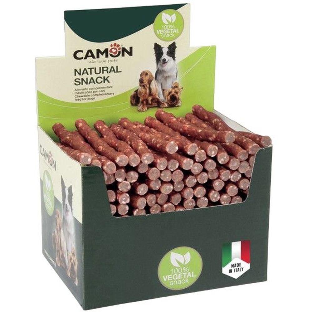 Лакомство для собак Camon Veggie Rewards Овощные палочки с рисом и маслом гвоздики 39 г - фото 1