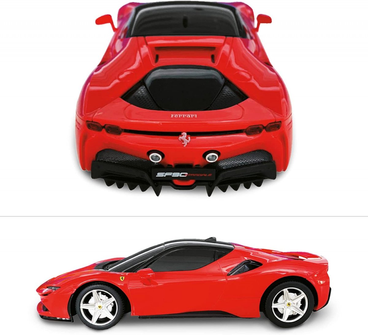 Автомодель на радіокеруванні Mondo Ferrari SF90 Stradale 1:24 червоний (63660) - фото 4