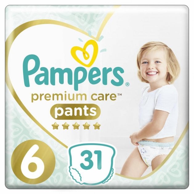 Підгузки-трусики Pampers Premium Care Pants 6 (15+ кг), 31 шт. - фото 3