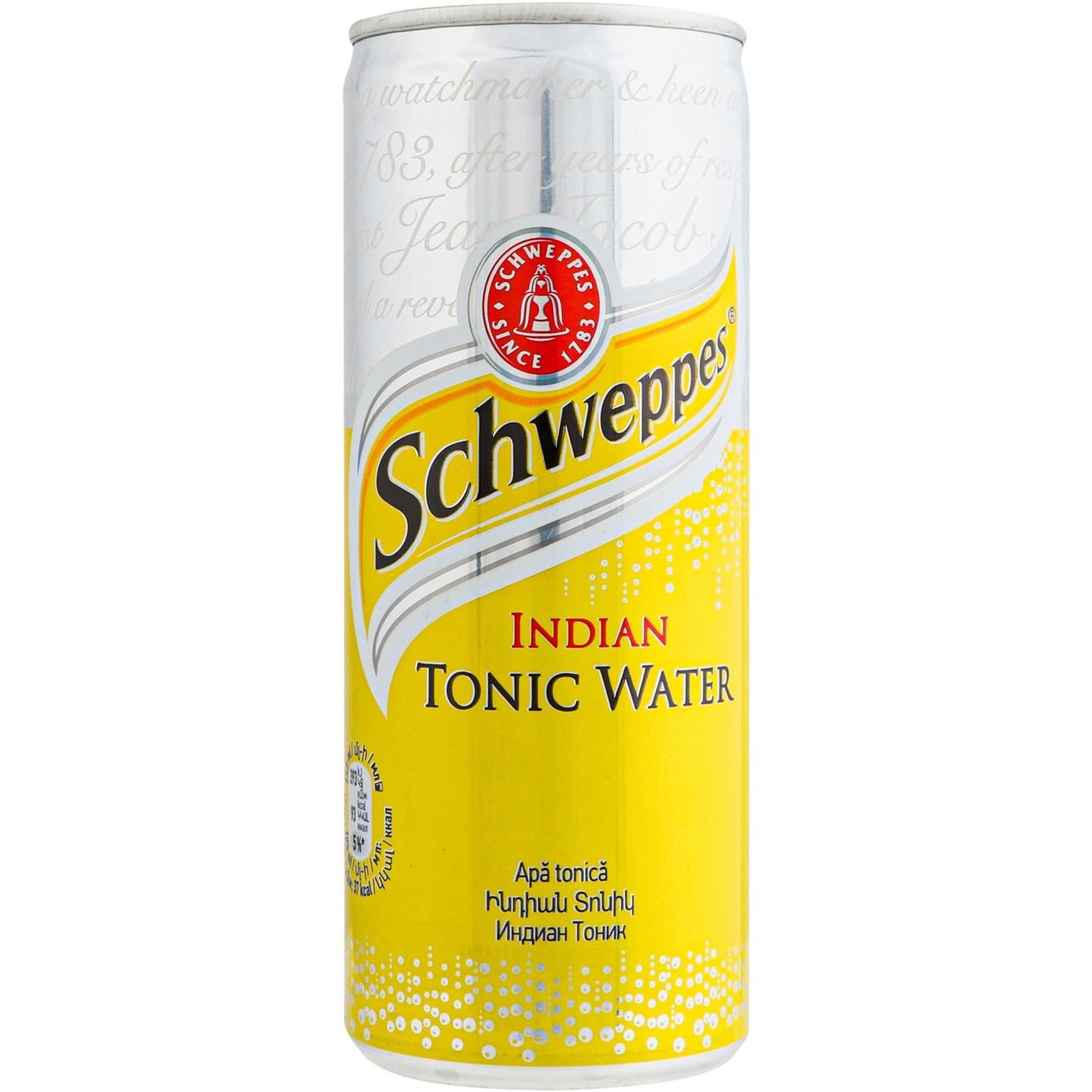Напій Schweppes Indian Tonic Water безалкогольний 330 мл (896410) - фото 1