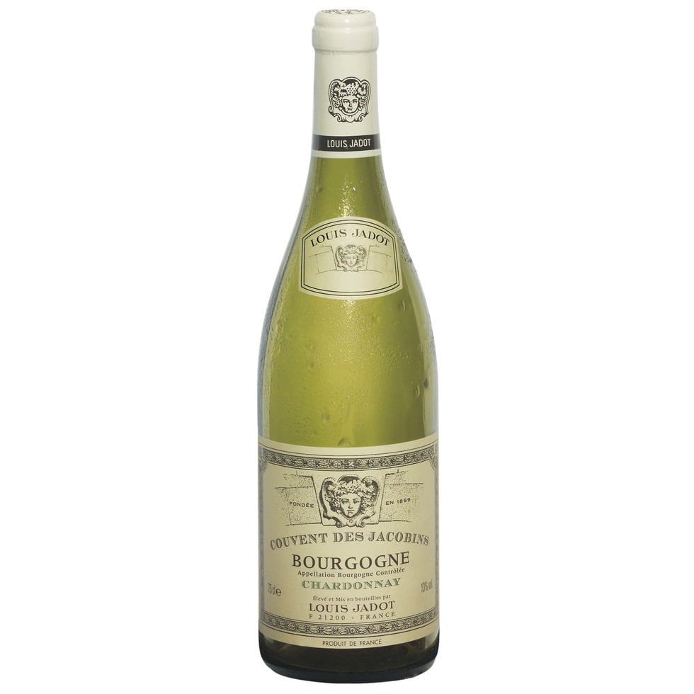 Вино Louis Jadot Bourgogne Couvent des Jacobins Chardonnay, біле, сухе, 12,5%, 0,75 л (6868) - фото 1
