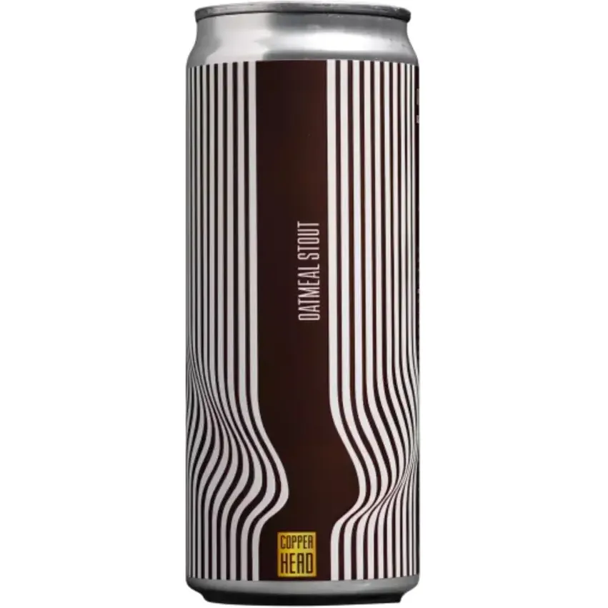 Пиво Copper Head Oatmeal Stout темное нефильтрованное 5% 0.33 л ж/б - фото 1