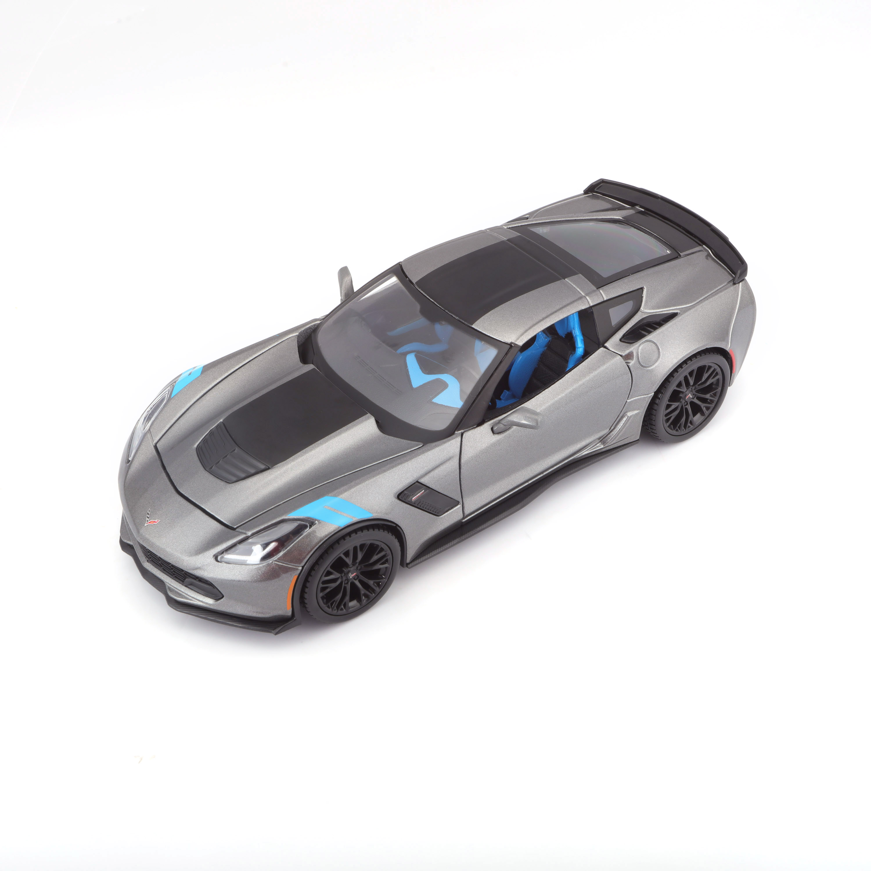 Ігрова автомодель Maisto Corvette Grand Sport 2017, сірий металік, 1:24 (31516 met. grey) - фото 3