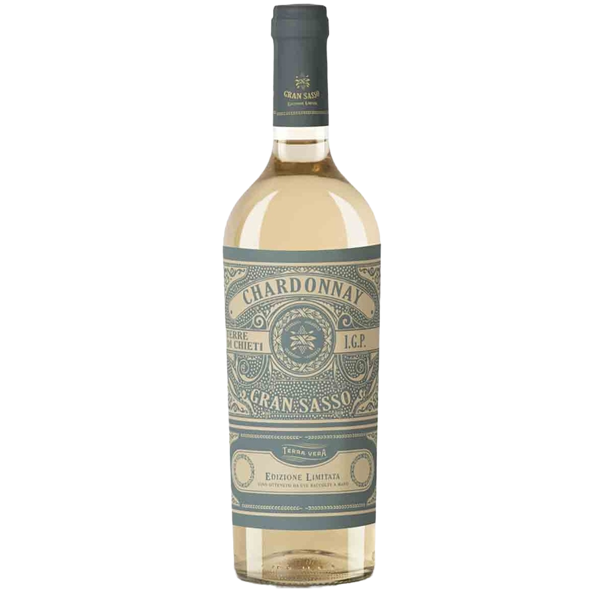 Вино Fantini Farnese Gran Sasso Chardonnay, біле, сухе, 12%, 0,75 л (8000018978053) - фото 1