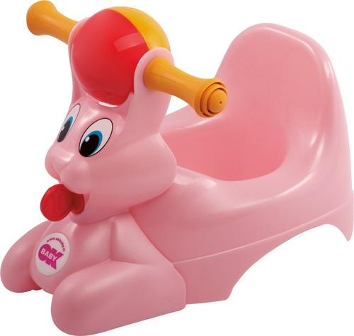 Горшок OK Baby Spidy с музыкальной шкатулкой, розовый (37825435) - фото 1