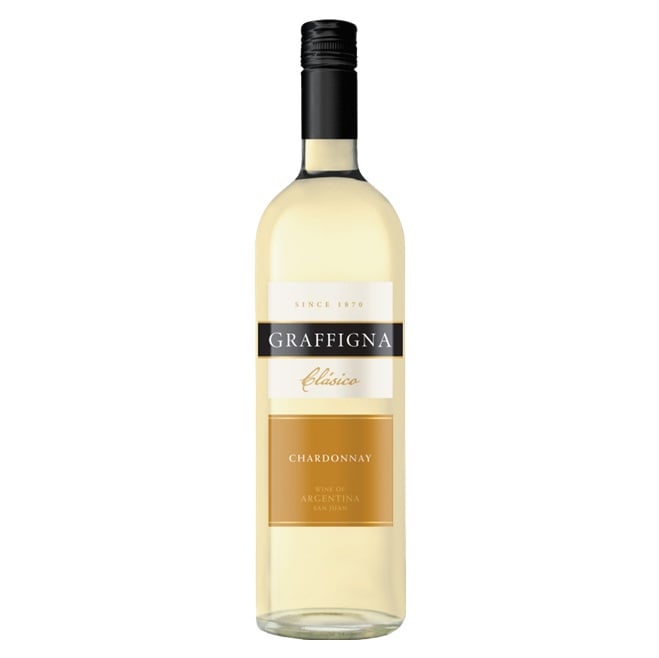 Вино Graffigna Clasico Chardonnay, белое, сухое,13%, 0,75 л - фото 1